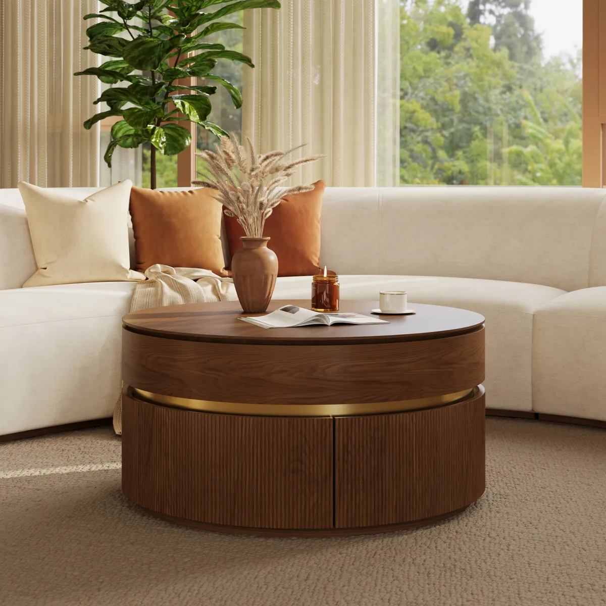 32" Fluted Lift-Top Round — image 22