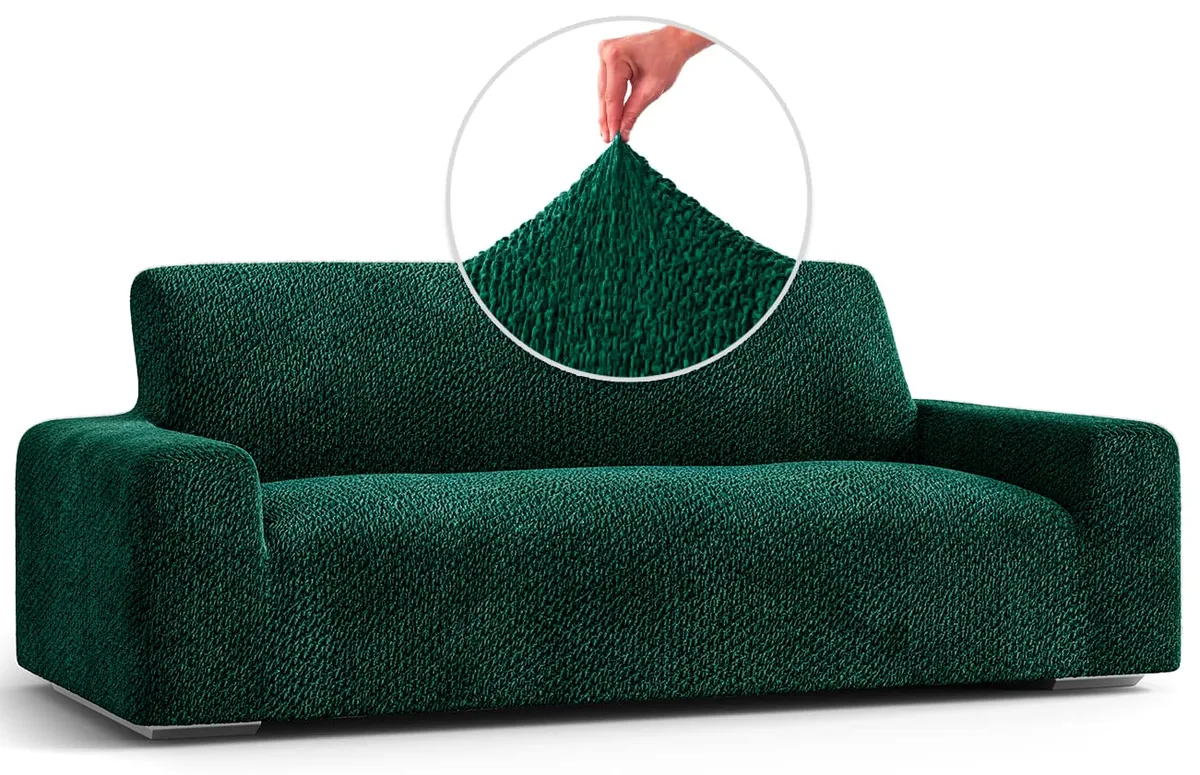 Sofa Slipcovers - 1-Piece Furniture Protector - Form Fit, Machine Washable -VelvetCollection — image 15