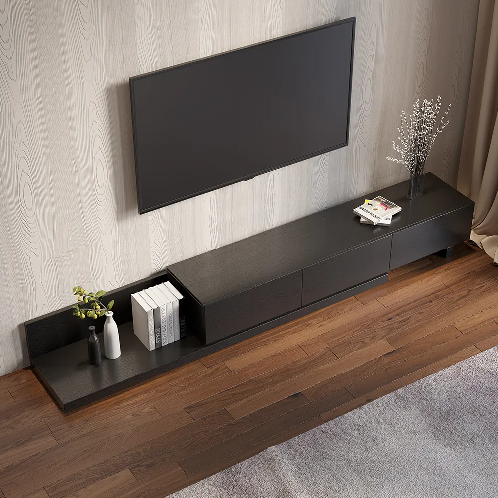 Rectangle Wood Extendable TV Stand — image 13