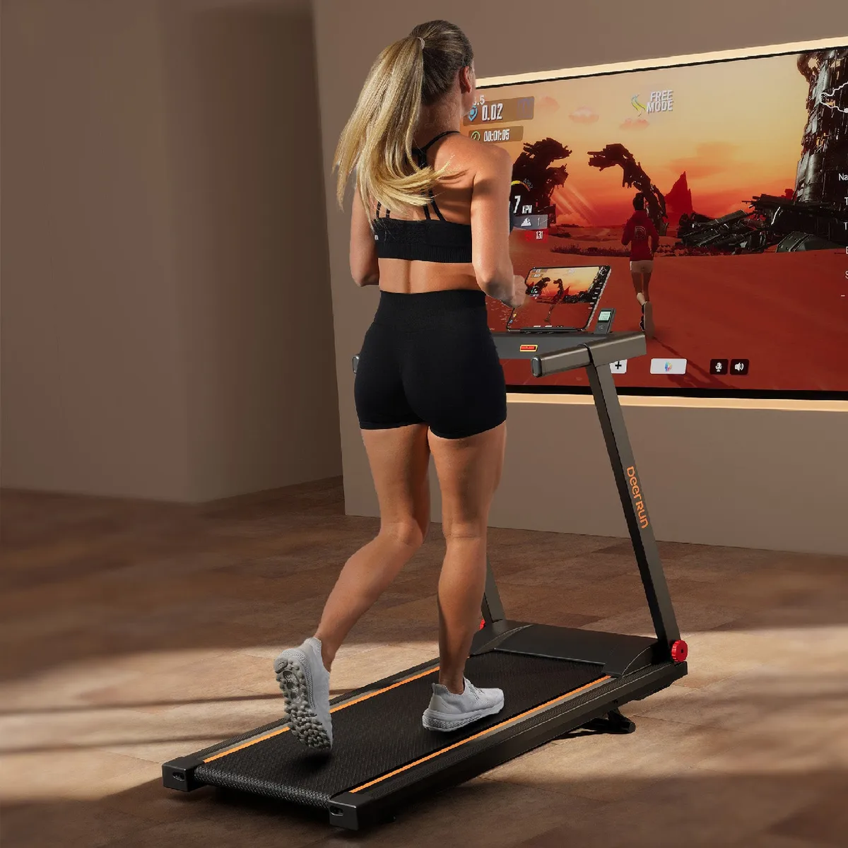 All-New 2026 A1 Pro Move+ Smart Foldable Treadmill with 6% Incline & NFC | 350Lbs, 10mph — image 5