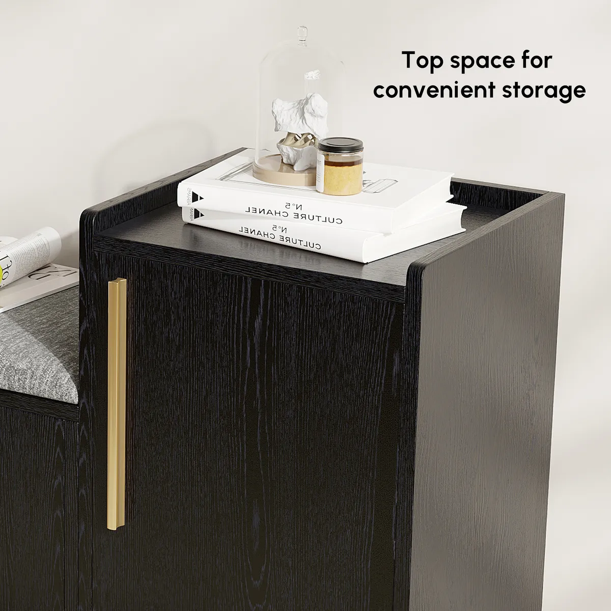 Shoe Storage Entryway Bench — image 20