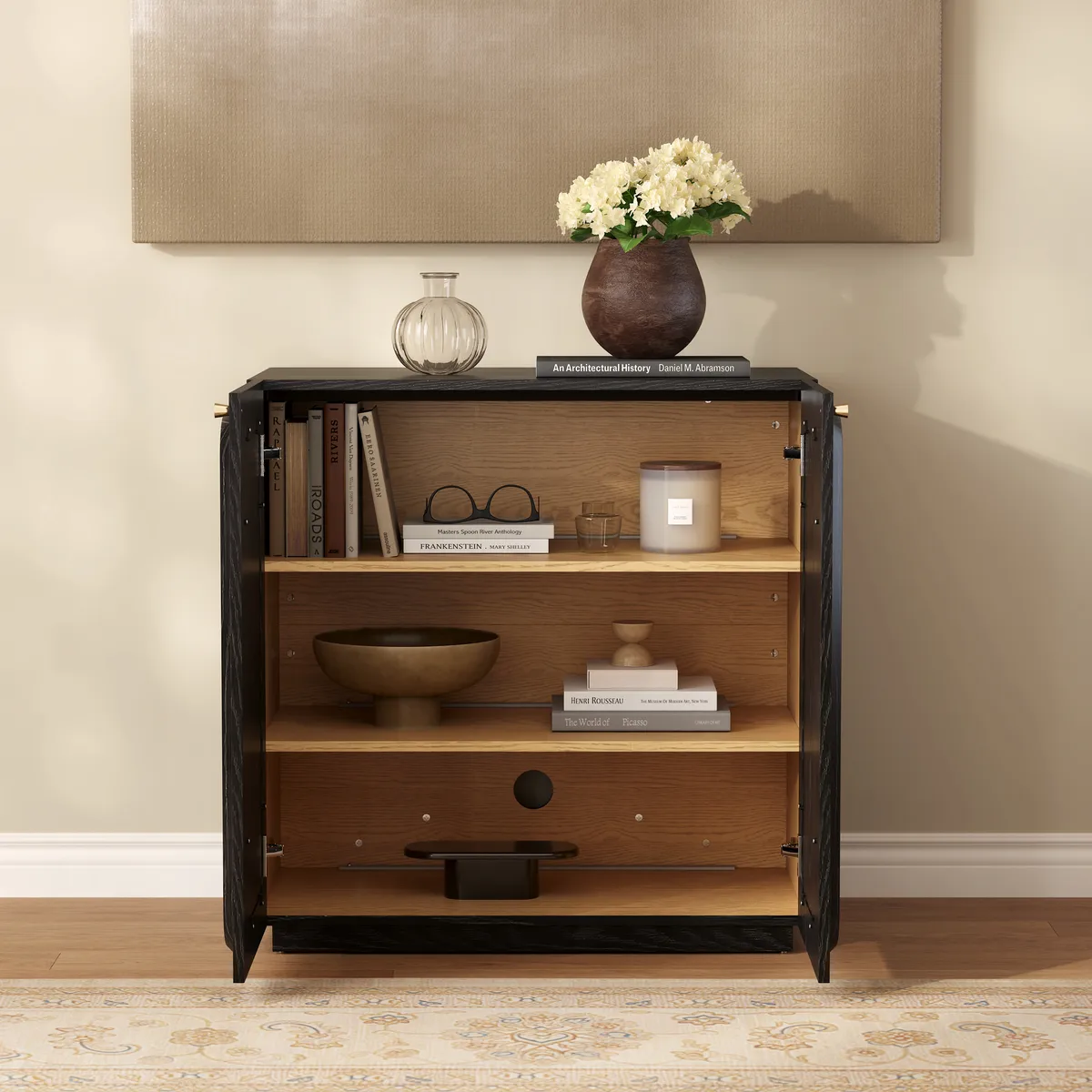 94" TV Stand with Chest Cabinet with Storage — image 14