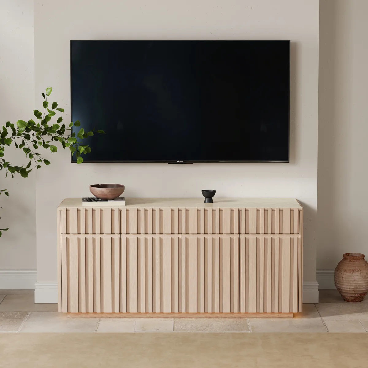 Aura 65" Ash Wood Slatted — image 24