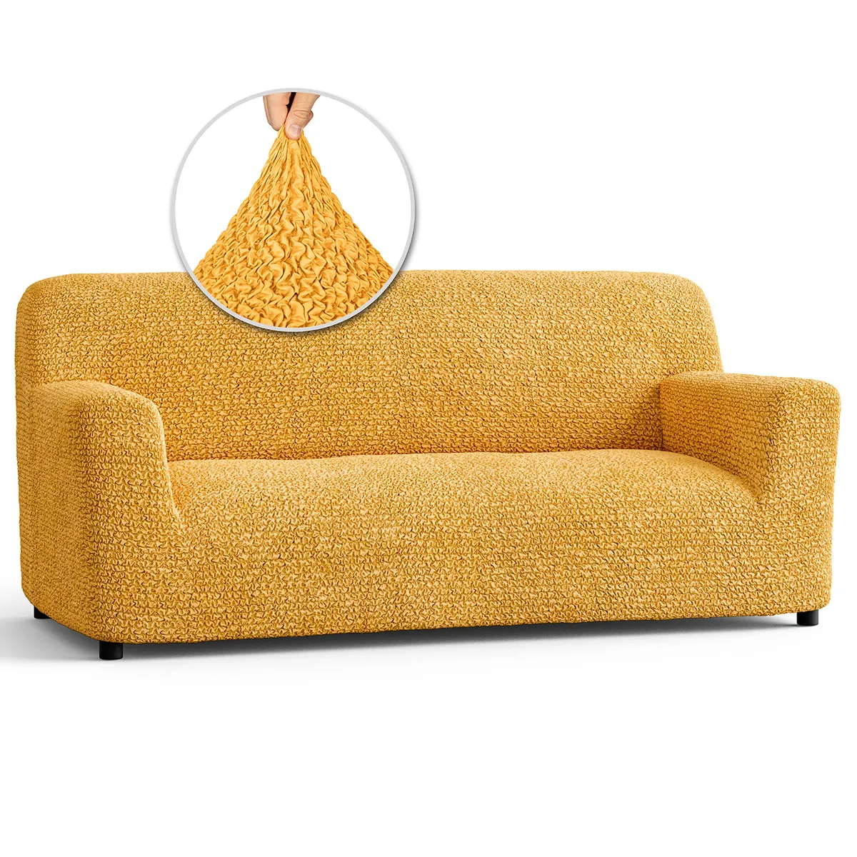 Sofa Slipcovers - 1-Piece Furniture Protector - Form Fit, Machine Washable -MicrofibraCollection — image 19