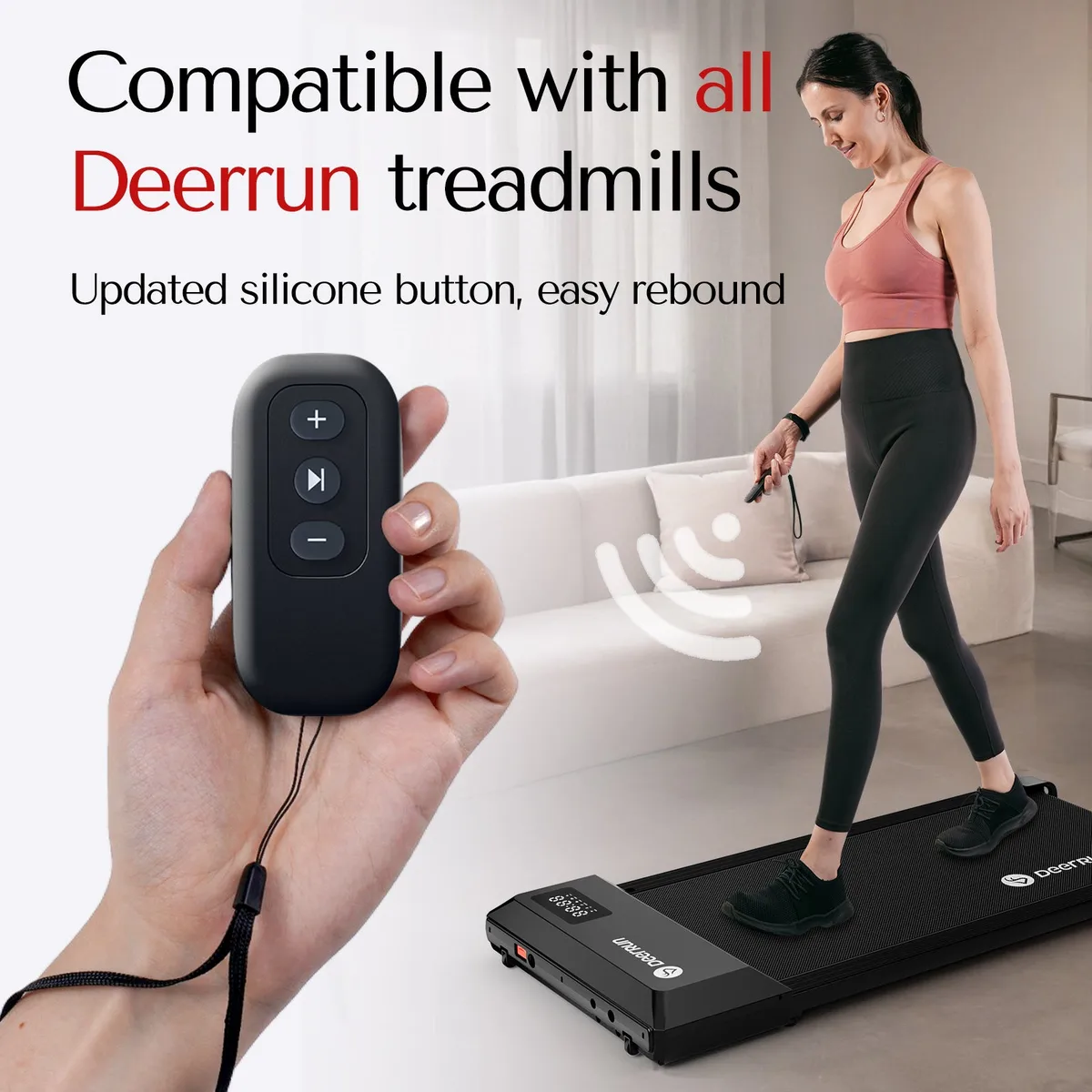 3-button Remote Control for Walking Pad — image 3