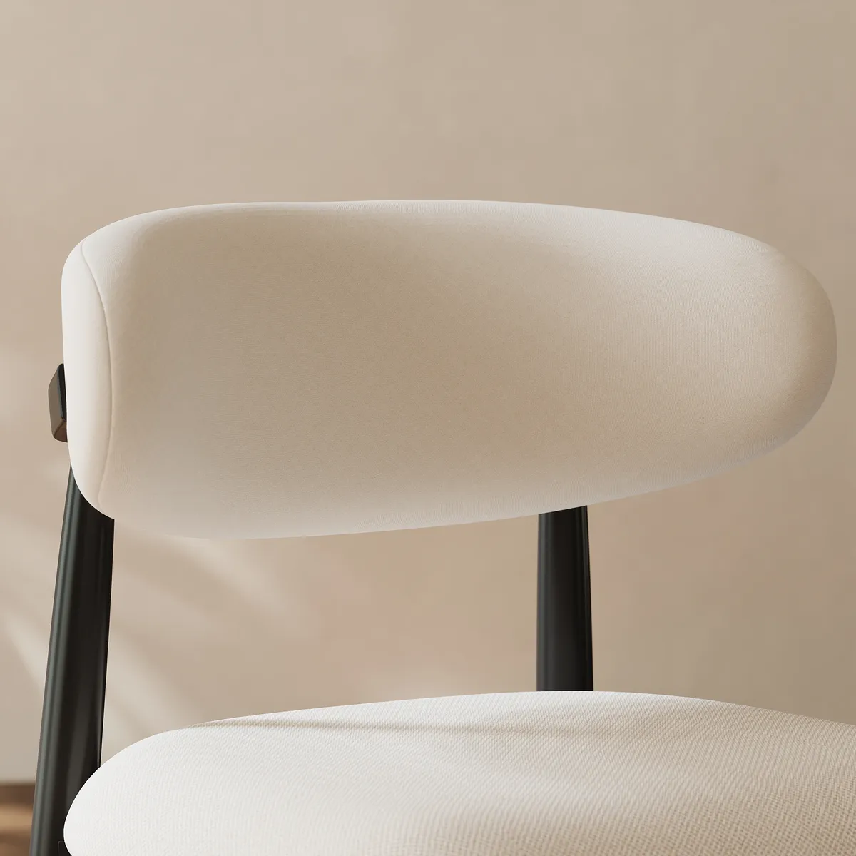 Modern PU Leather Dining Chair with Rubber Wood Legs — image 19