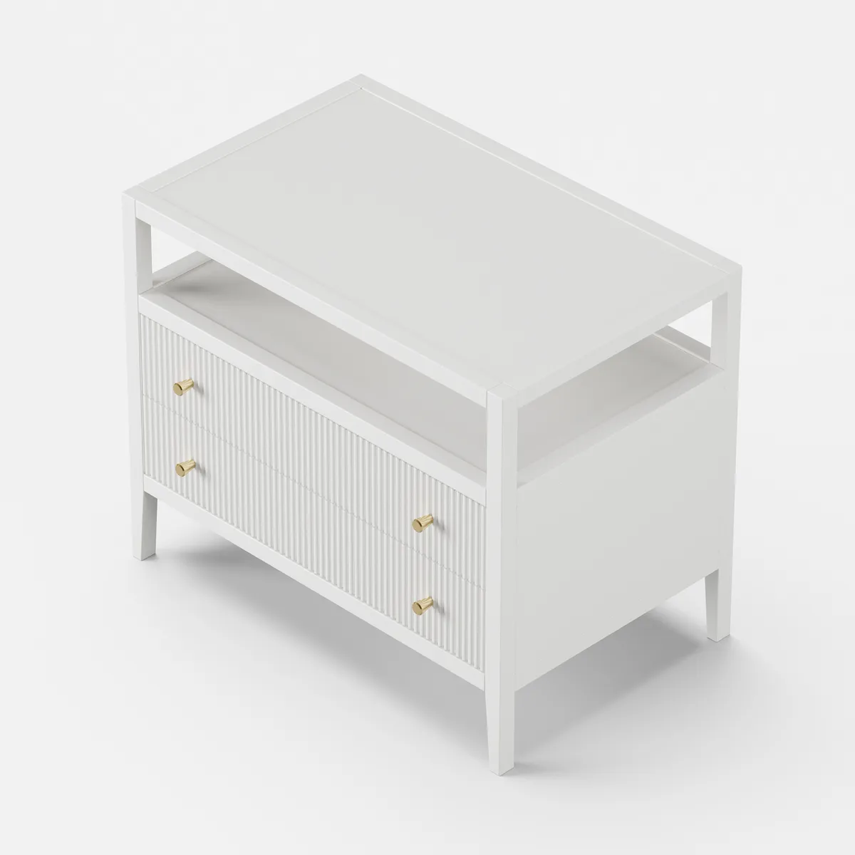 30" Wide Long Modern Smart Nightstand — image 10