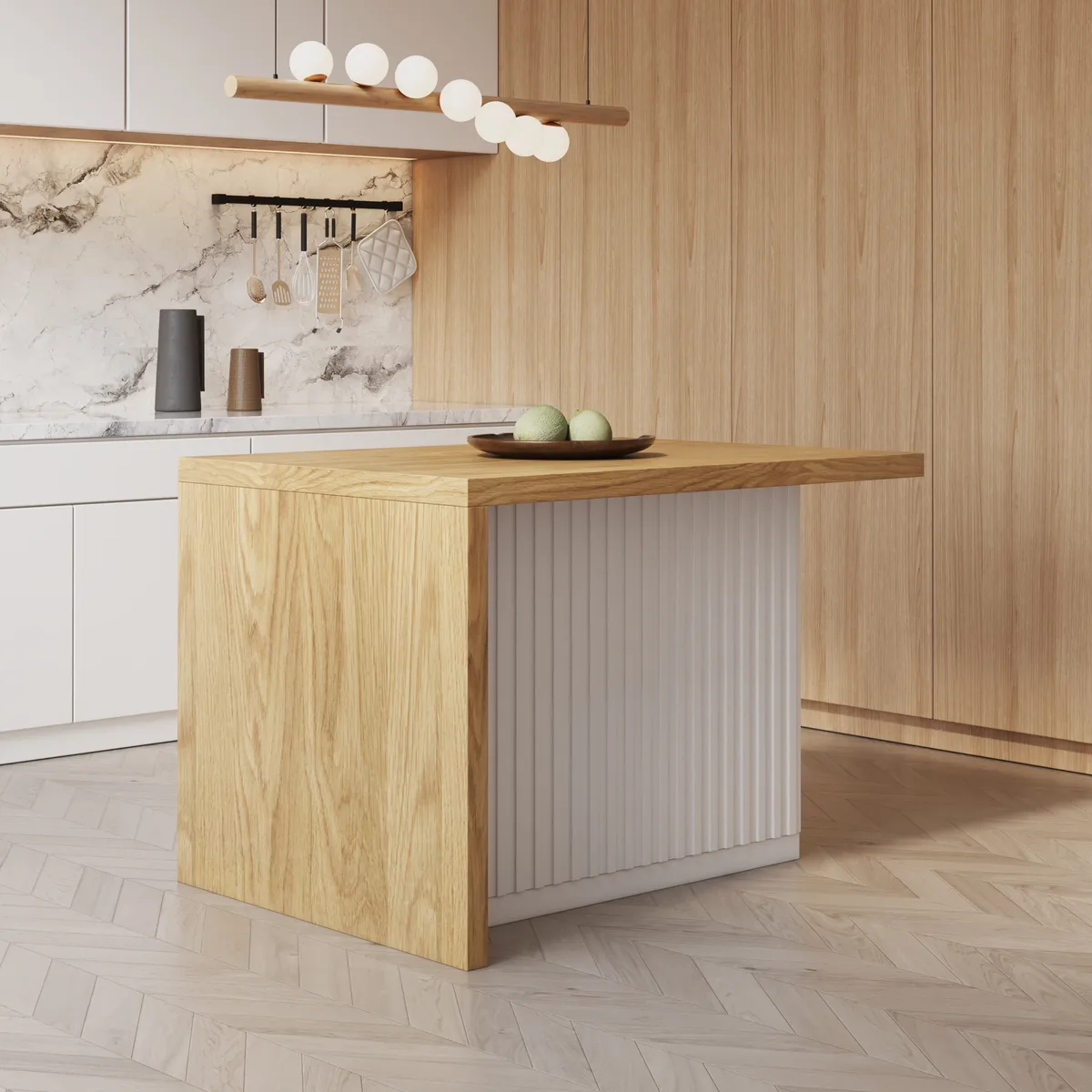 72" Modern Kitchen Island Laminate & 4 Counter Stools Set Storage Cabinet — image 14