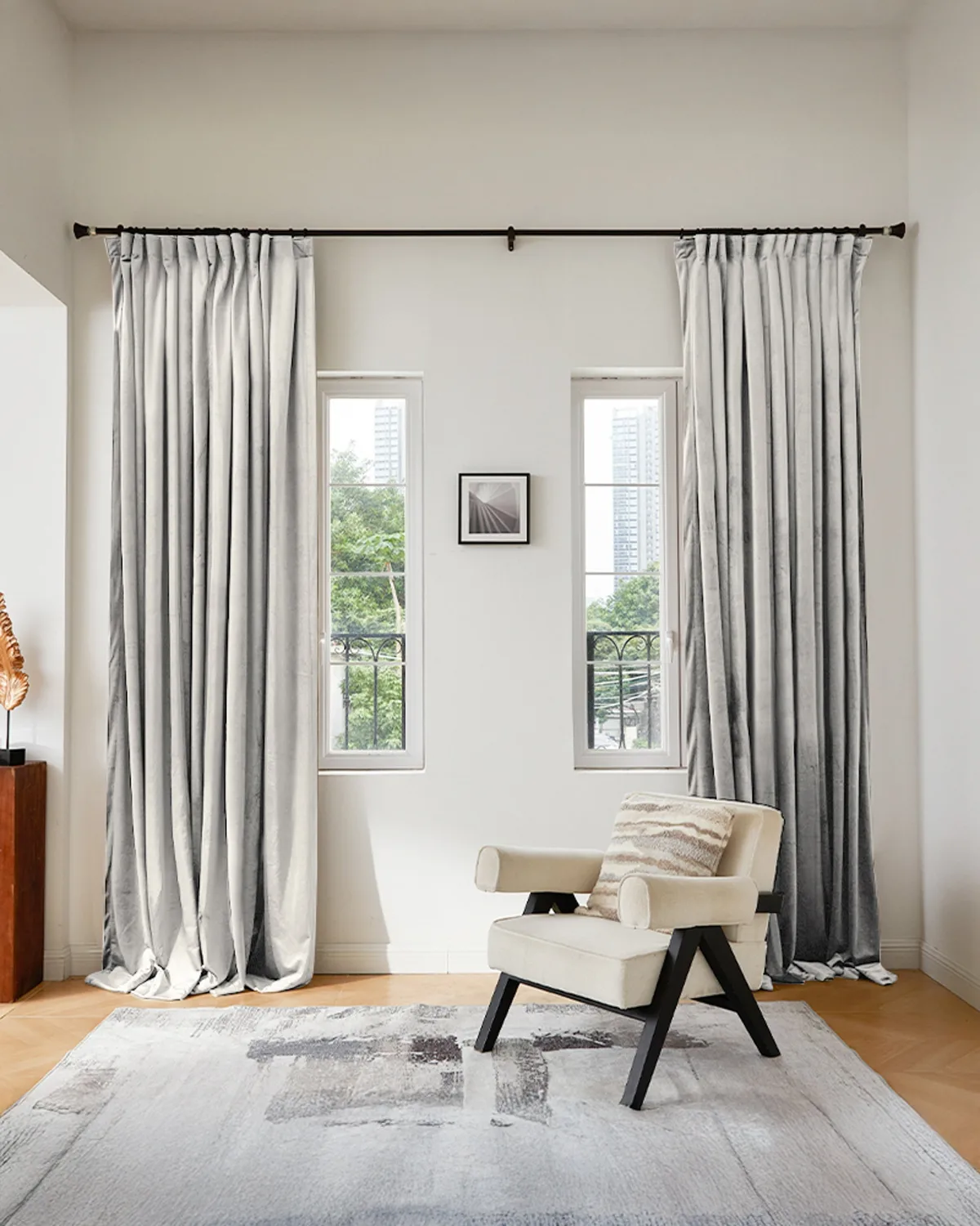 Moonlit Velvet Custom Curtain — image 4