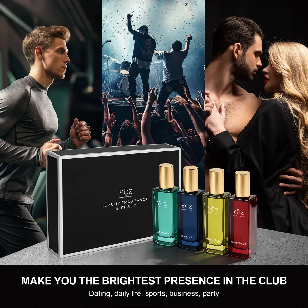 Luxury Fragrance Gift Set | 4 x 25 mL / 0.85 fl oz | Unisex Fragrance Gift Set — image 4