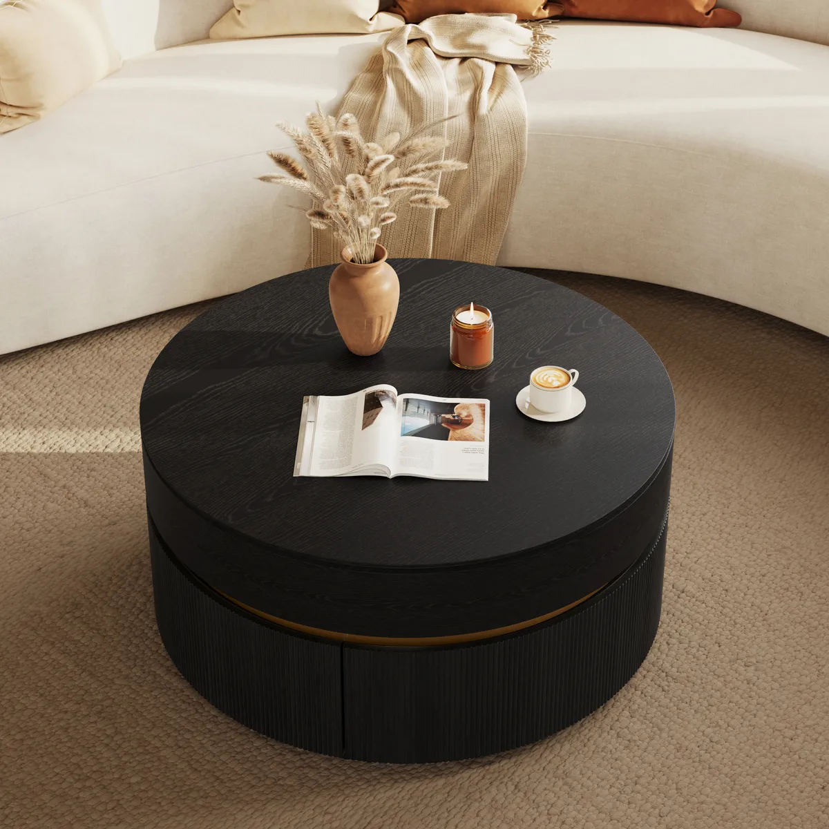 32" Fluted Lift-Top Round — image 4