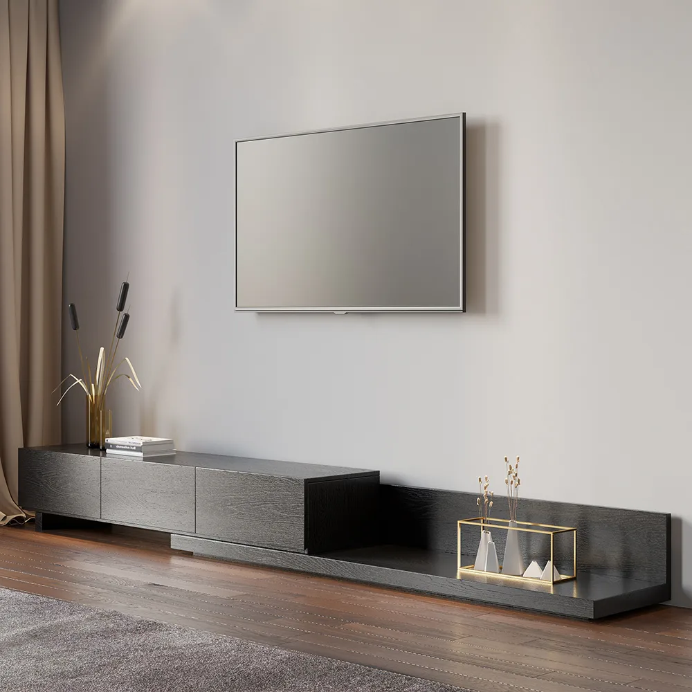 Rectangle Wood Extendable TV Stand — image 16