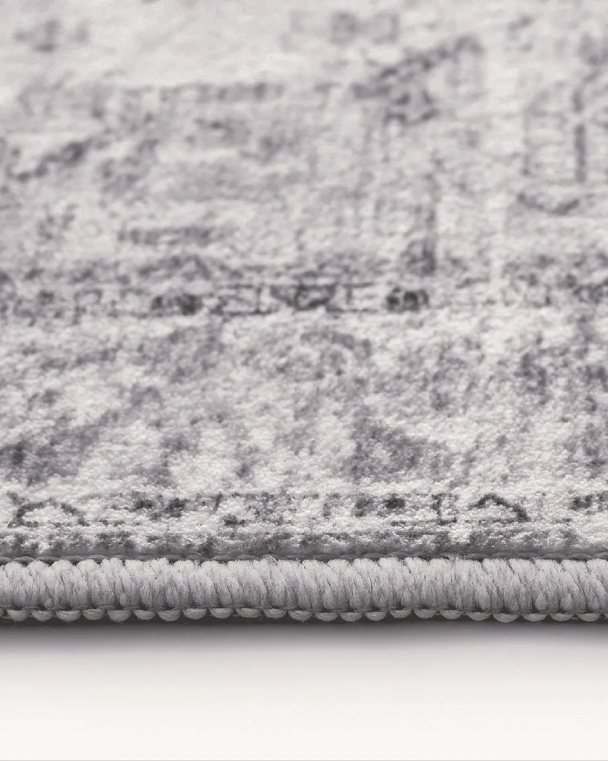 Diana's Garden Gull Gray Washable Area Rug — image 3