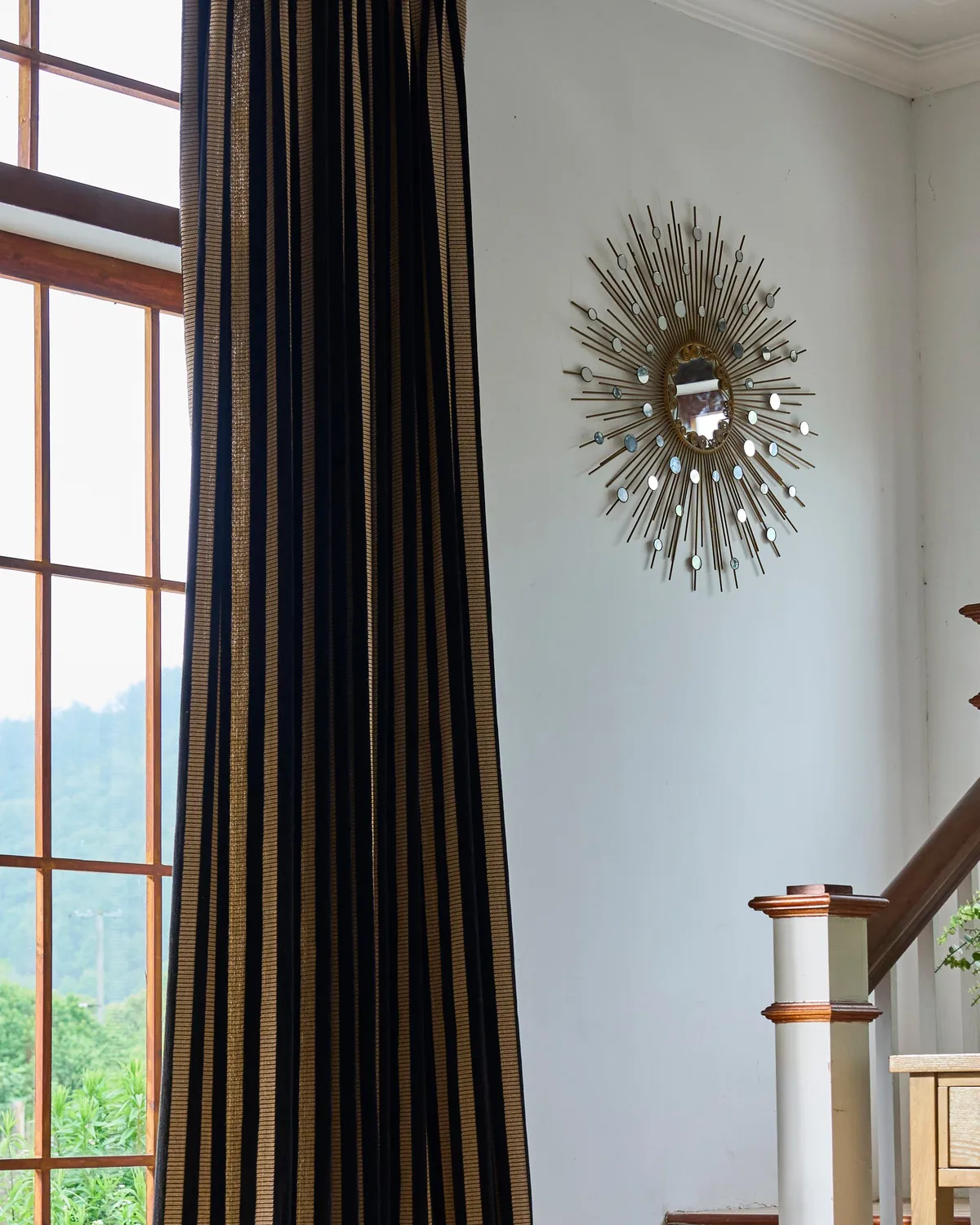 Liam Striped Linen Blend Custom Curtain — image 3