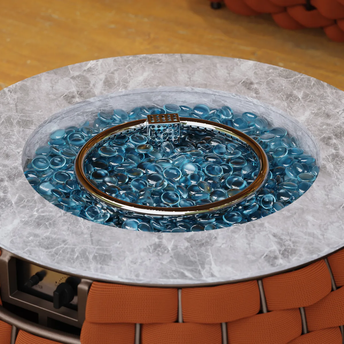 Cocaro Outdoor 27" Propane Smokeless Round Fire Pit Table — image 18