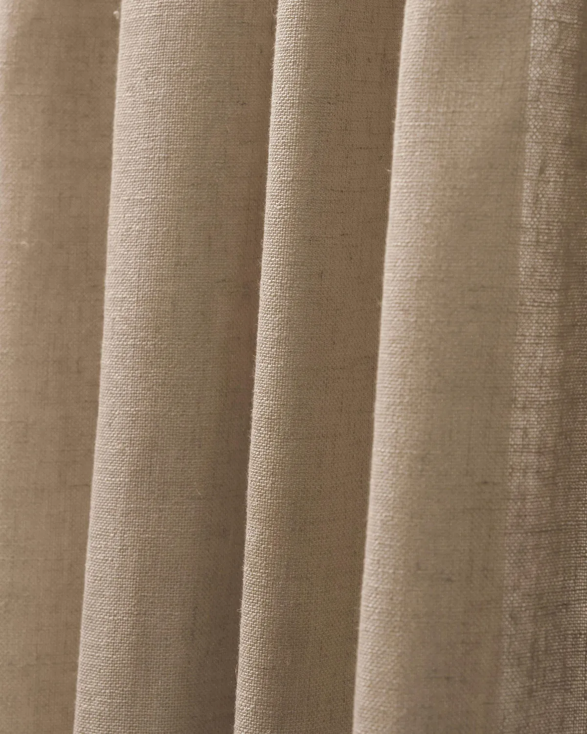Chloe 100% Blackout Linen Look Burlap Textured Sheer Curtain — image 2
