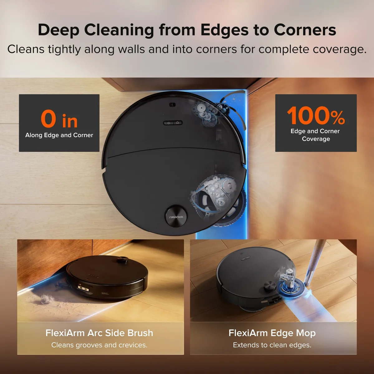 Roborock Qrevo Edge 3 Pro Robot Vacuum and Mop with Hot Water Mopping & Intelligent Dock — image 5