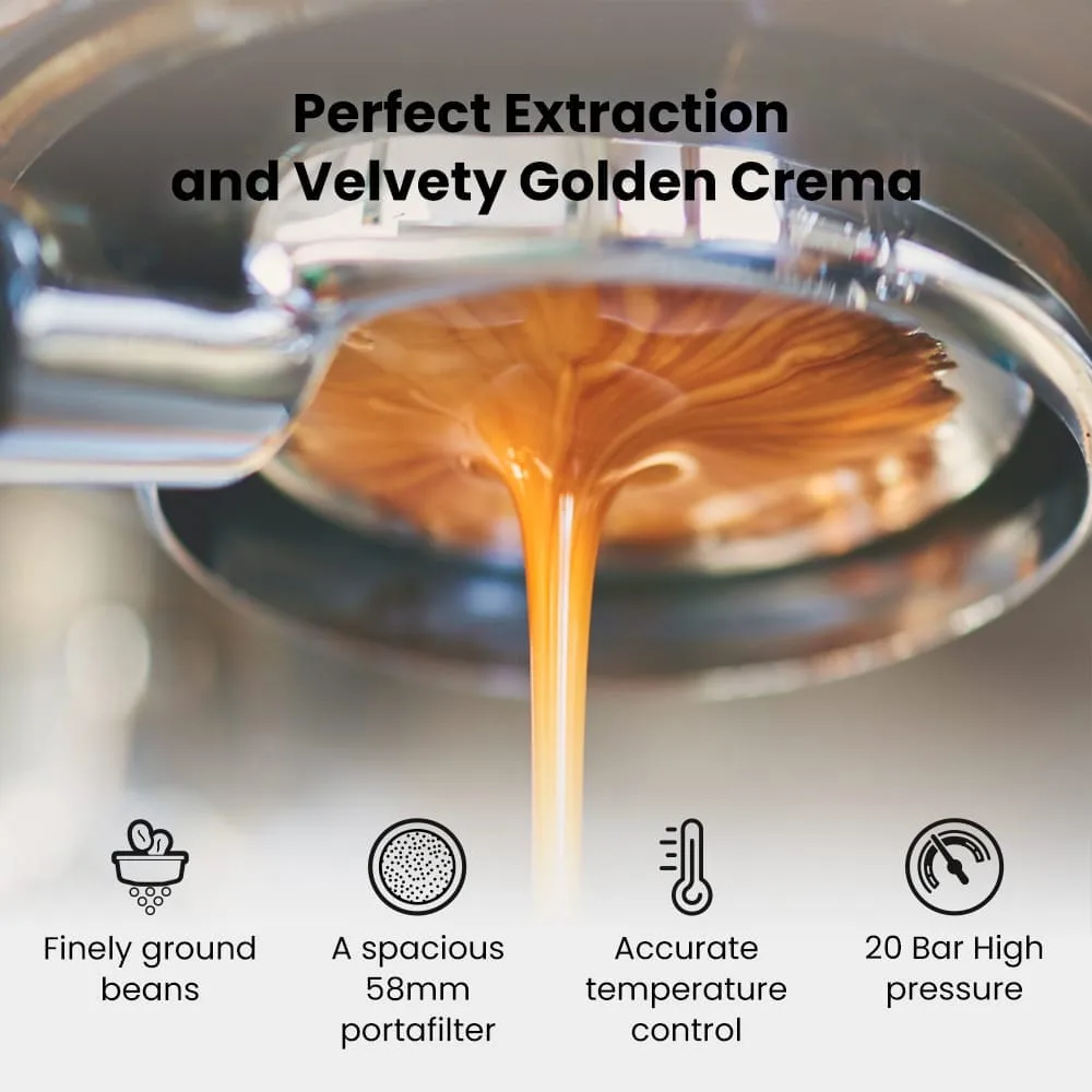GEVI Dual Boiler Espresso Coffee Maker Machine ECMF0 — image 4