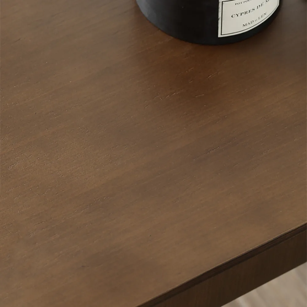 Oak Wood C-Style End Table — image 6
