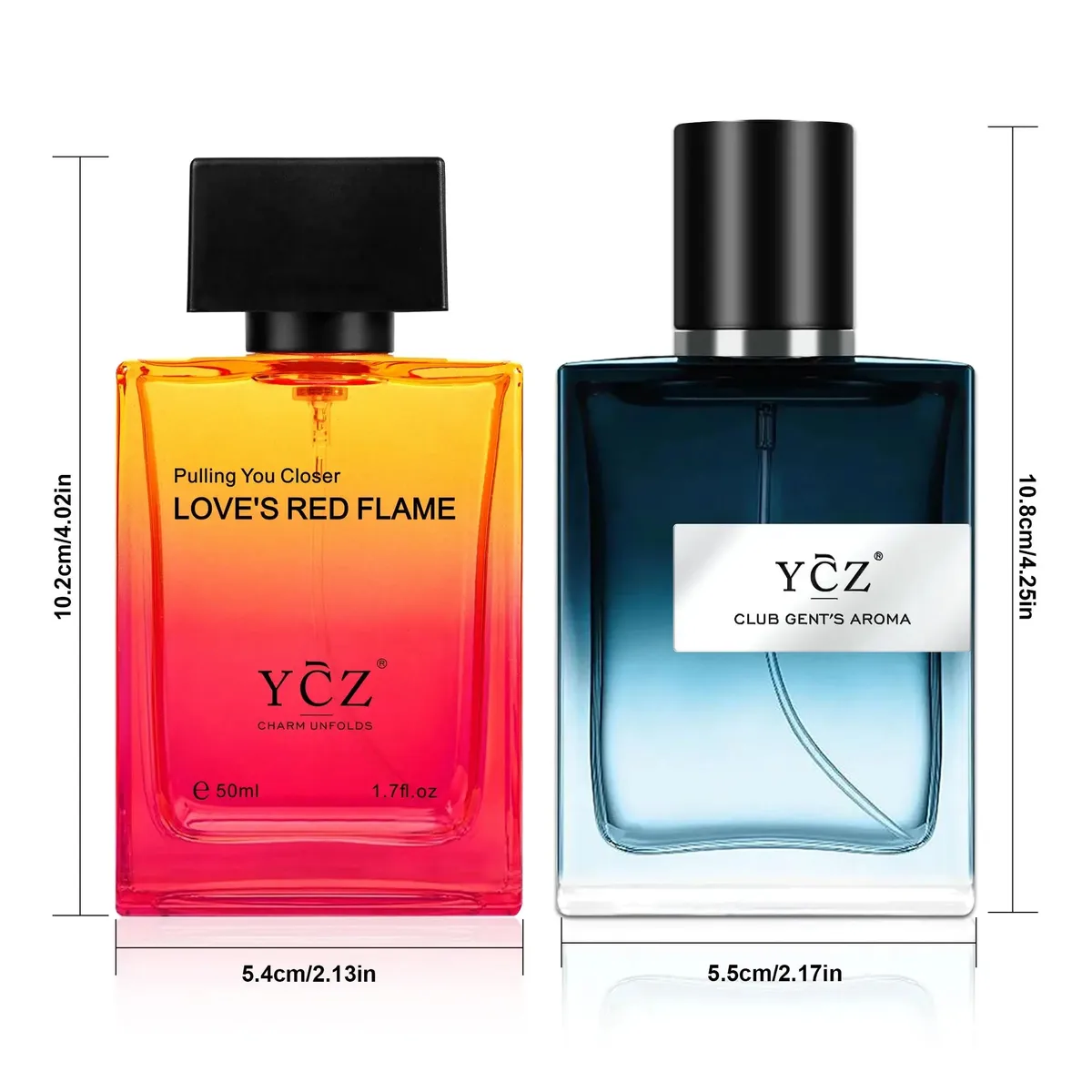 Club Gent's Aroma Men's Aromatic Cologne & Love's Red Flame — image 4