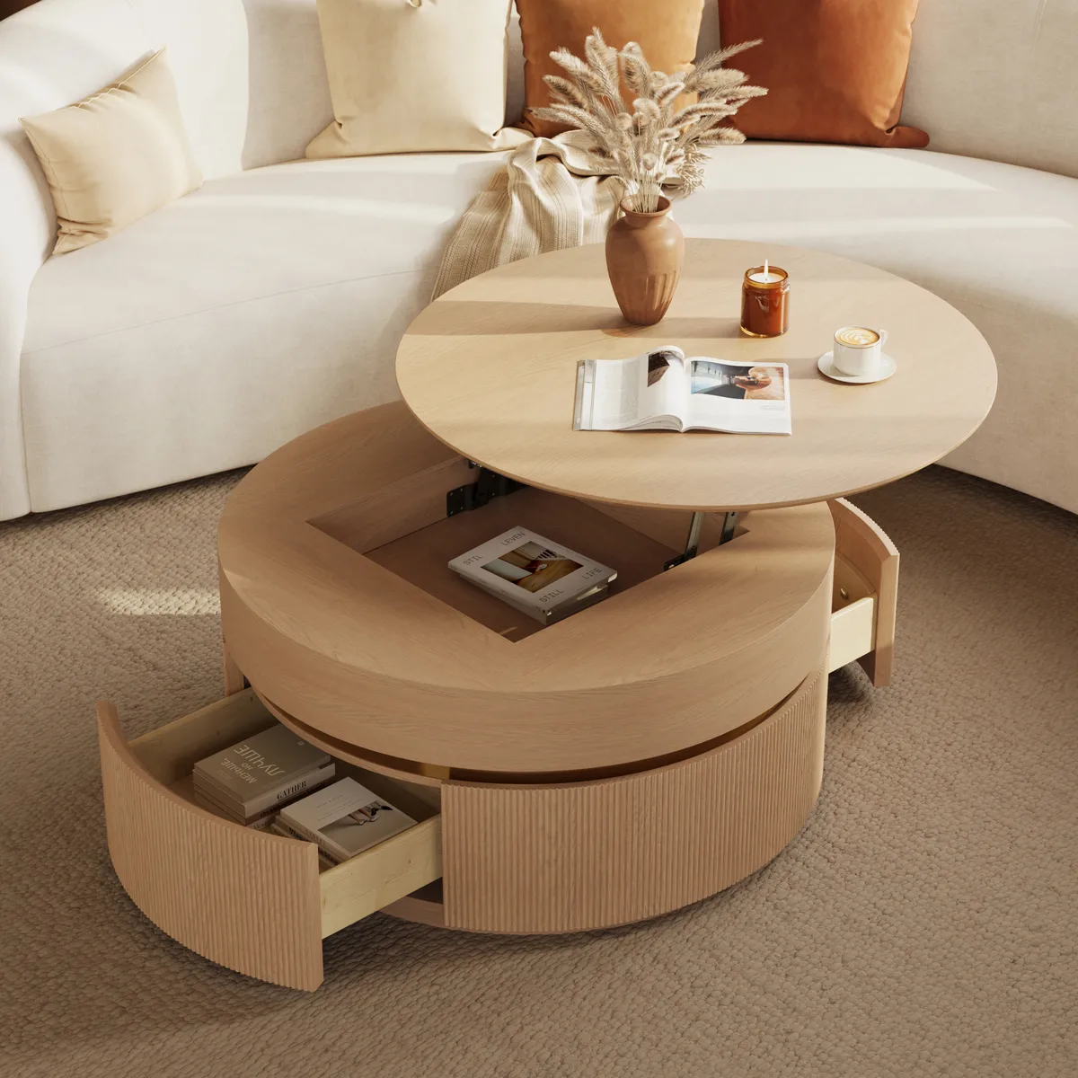 32" Fluted Lift-Top Round — image 12