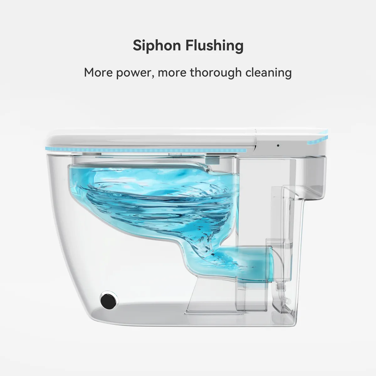 Self Cleaning Heated Seat Japanese Toilet With Bidet Spray And Auto Lid — image 5