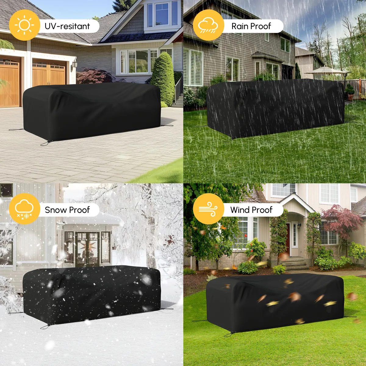 Resaro 600D Tough Canvas Waterproof Outdoor Patio — image 5