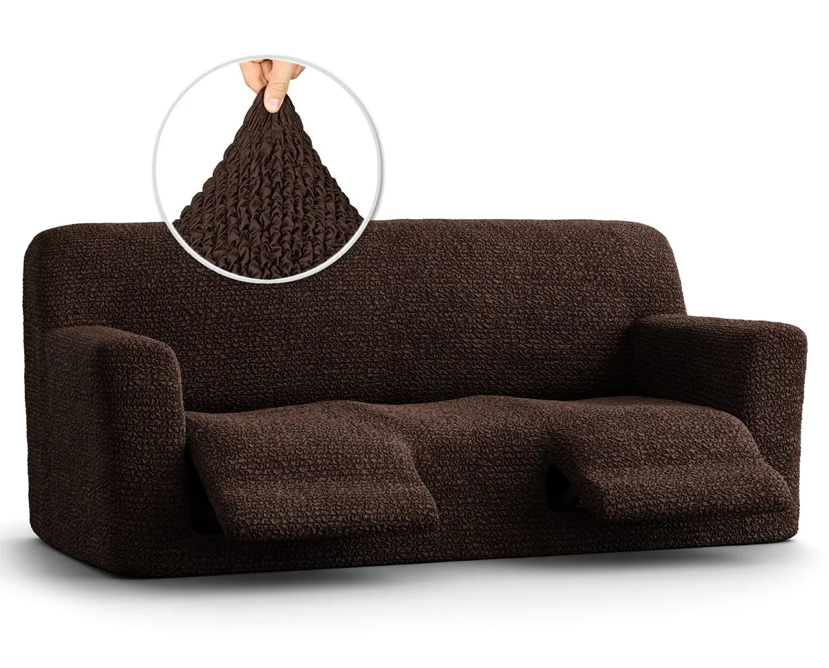 Recliner Sofa Slipcover - 1-Piece Furniture Protector - Form Fit, Machine Washable -MicrofibraCollection — image 17