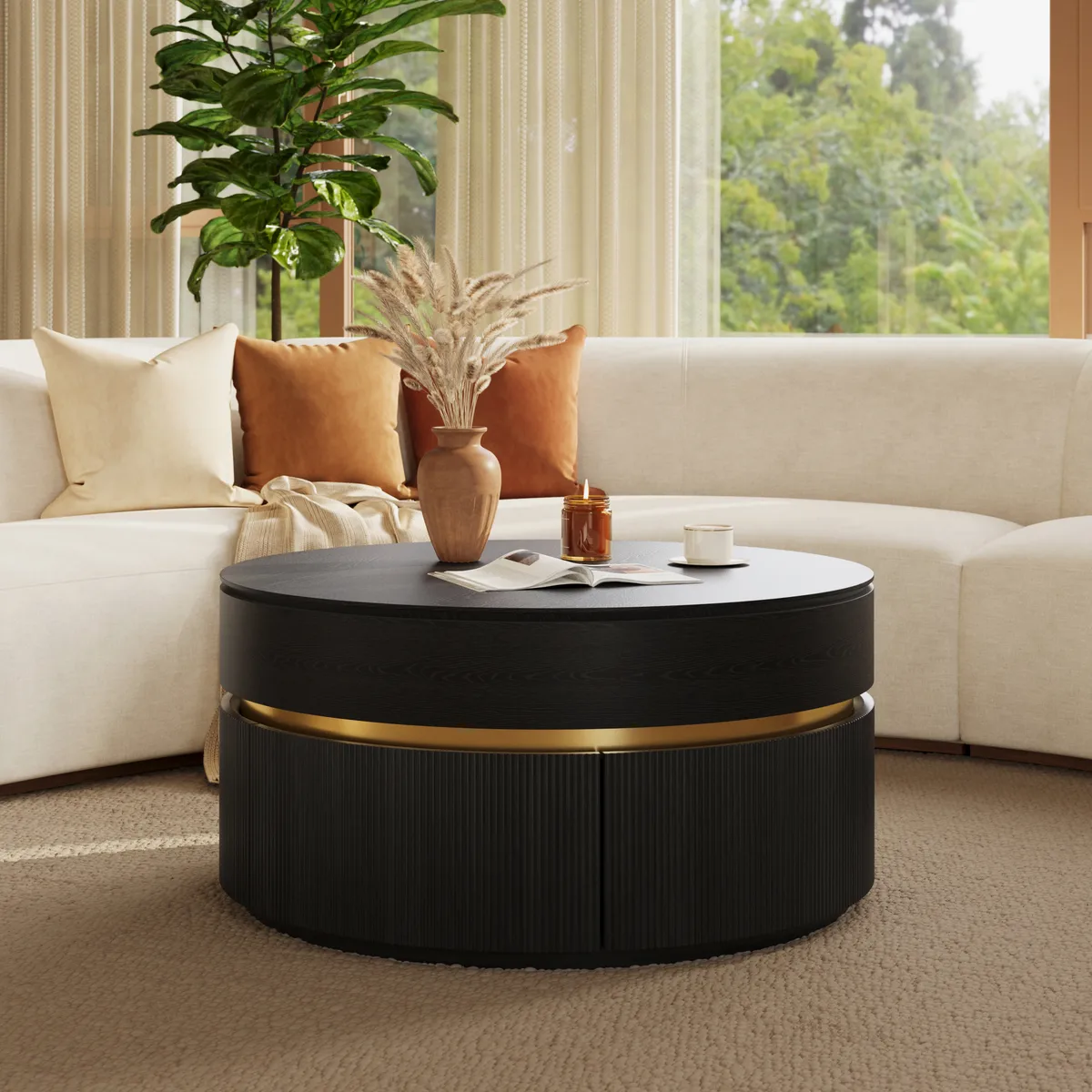 32" Fluted Lift-Top Round — image 5