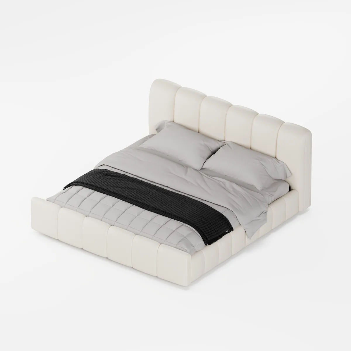 Humply Queen Faux Leather Storage Bed with Drawers — image 21