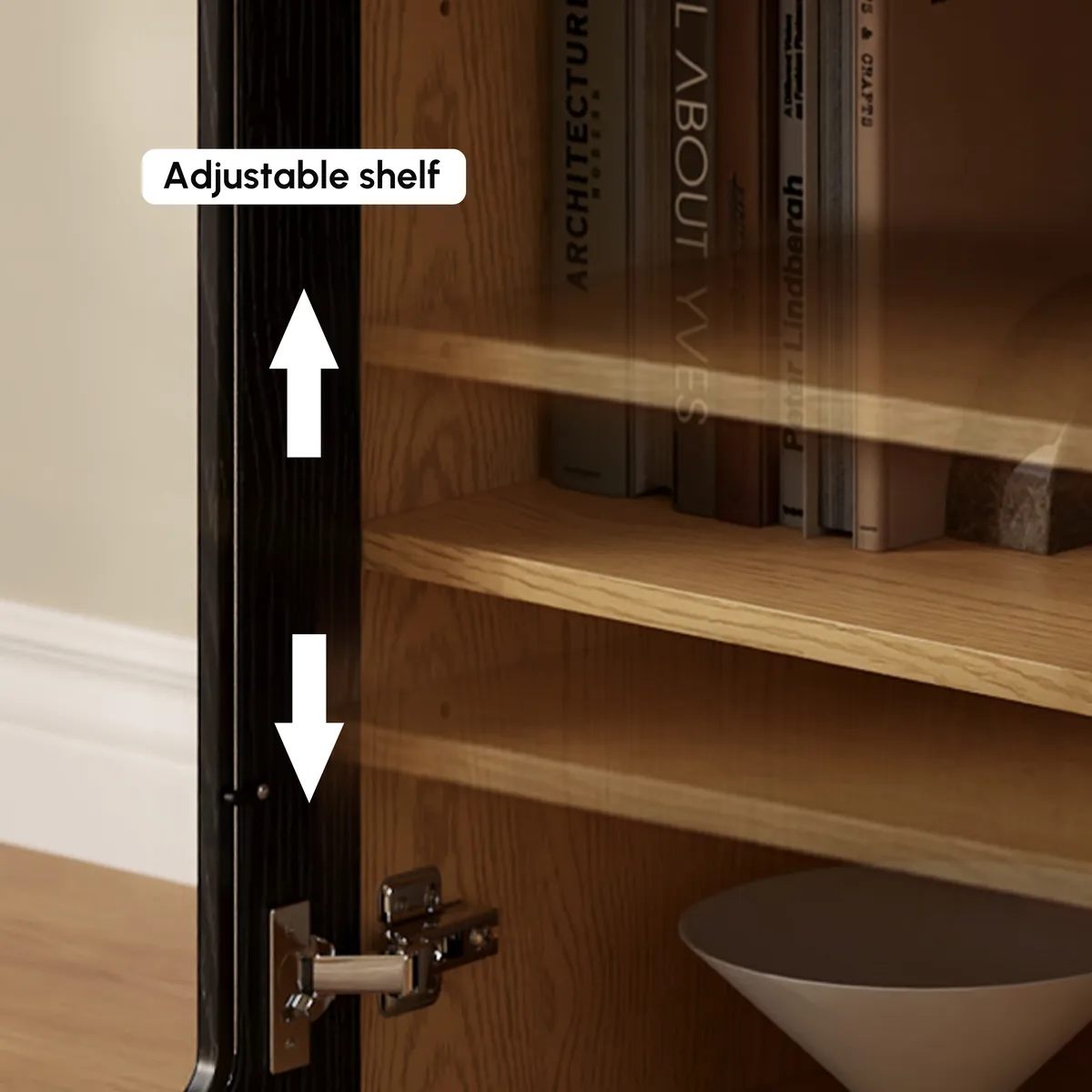 94" TV Stand with Chest Cabinet with Storage — image 9