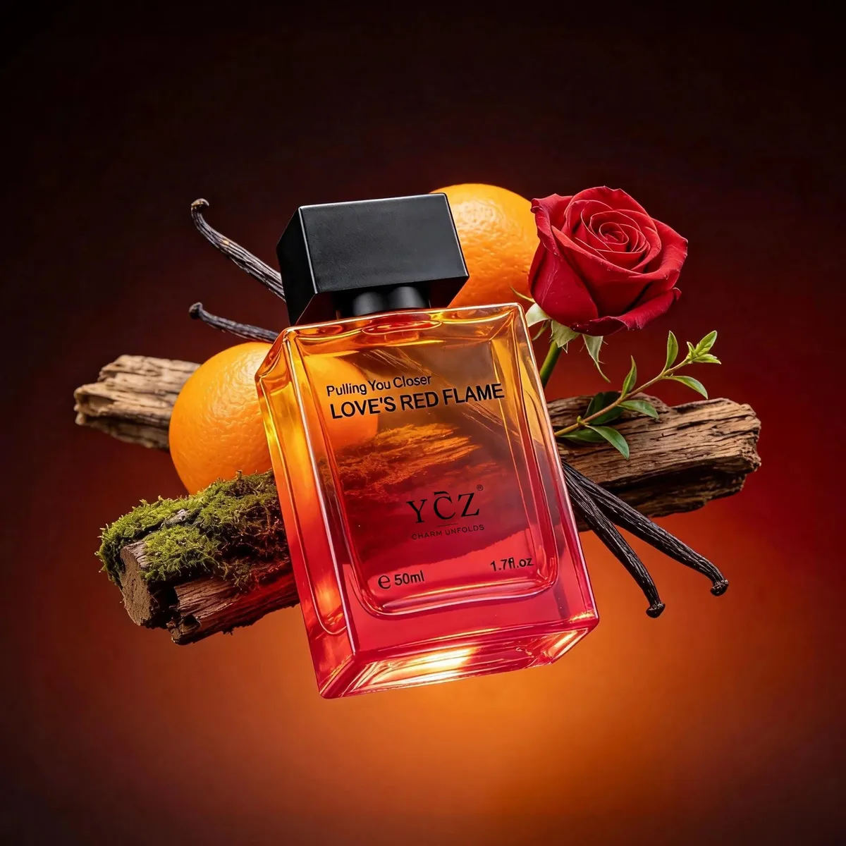 Love's Red Flame Perfume | Warm Spicy Woody Fragrance | Cologne for Men — image 4