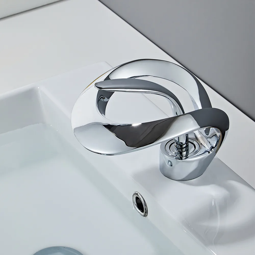 Waterfall Bathroom Sink Faucet — image 16