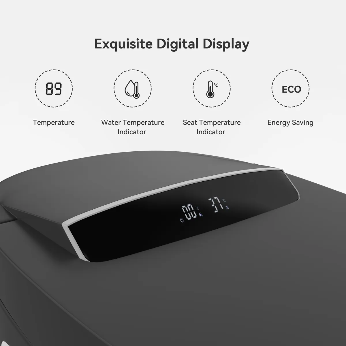 Hynova AX1 Automatic Zero Water Pressure Smart Bidet Toilet — image 14