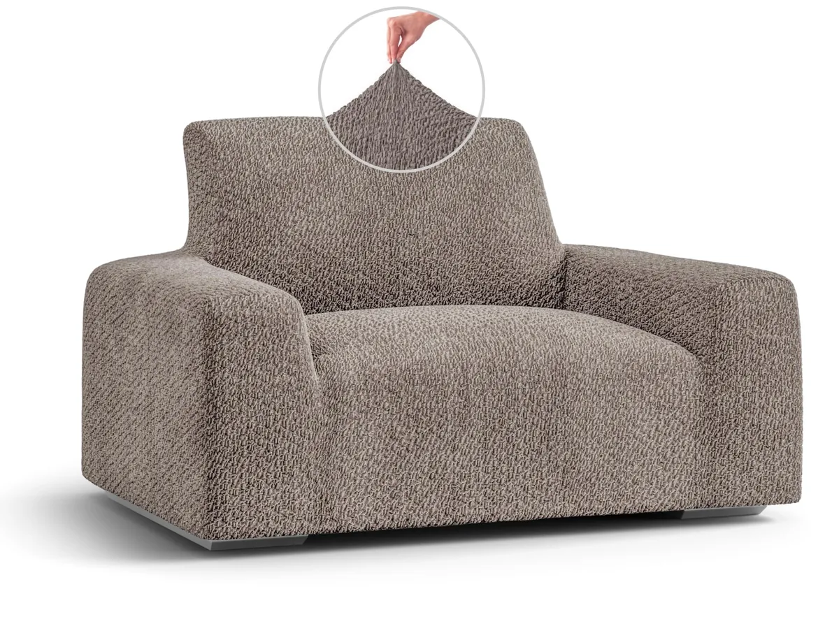 Armchair Slipcovers - 1-Piece Furniture Protector - Form Fit, Machine Washable -VelvetCollection — image 9