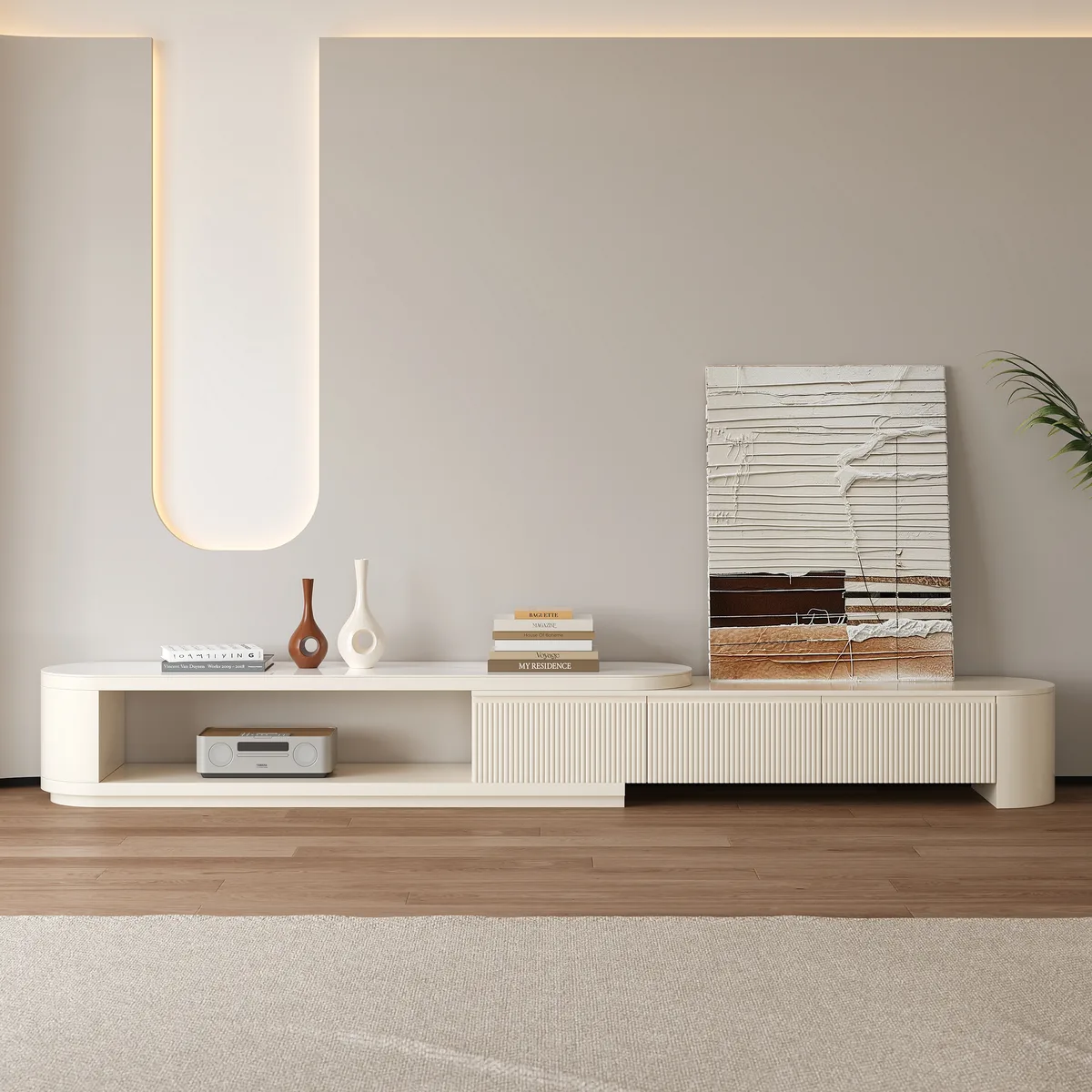 Velar 71" Extendable TV Stand & Coffee Table Set — image 5