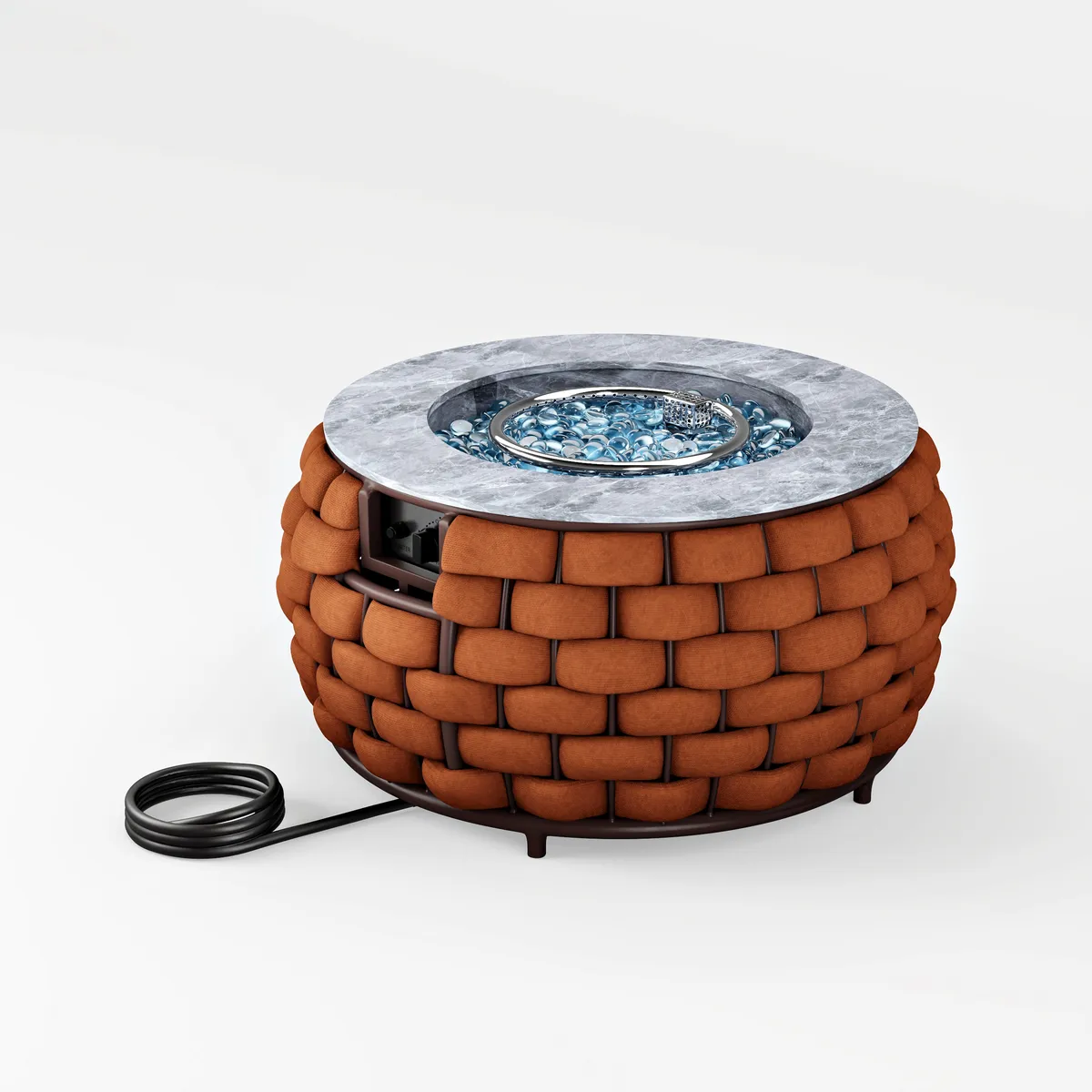 Cocaro Outdoor 27" Propane Smokeless Round Fire Pit Table — image 20