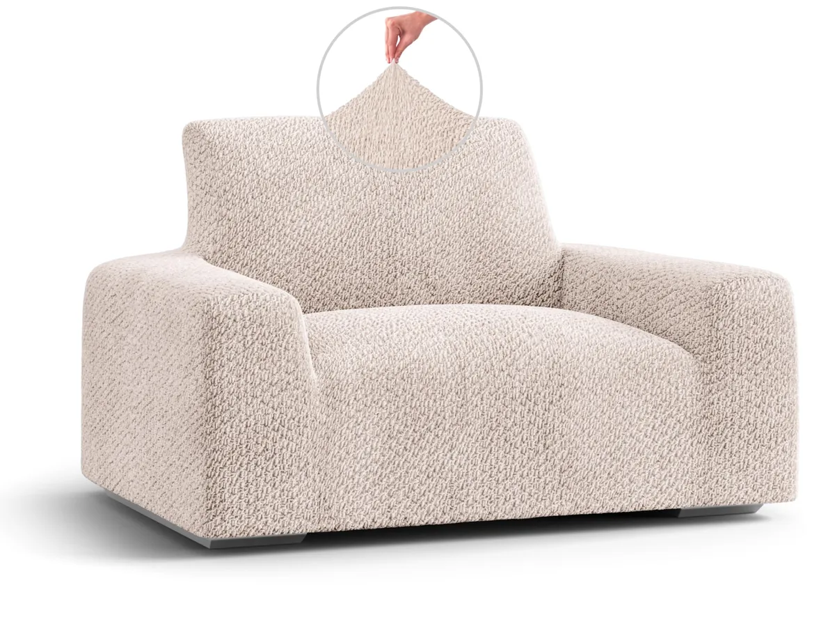 Armchair Slipcovers - 1-Piece Furniture Protector - Form Fit, Machine Washable -VelvetCollection — image 3