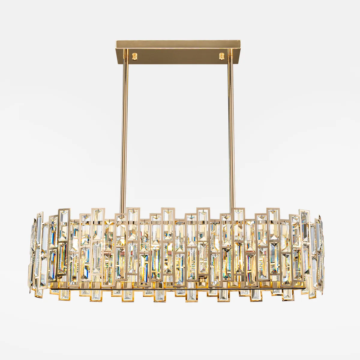 Clyvra 6-Light Kitchen Island Light Crystal Ceiling Light — image 7