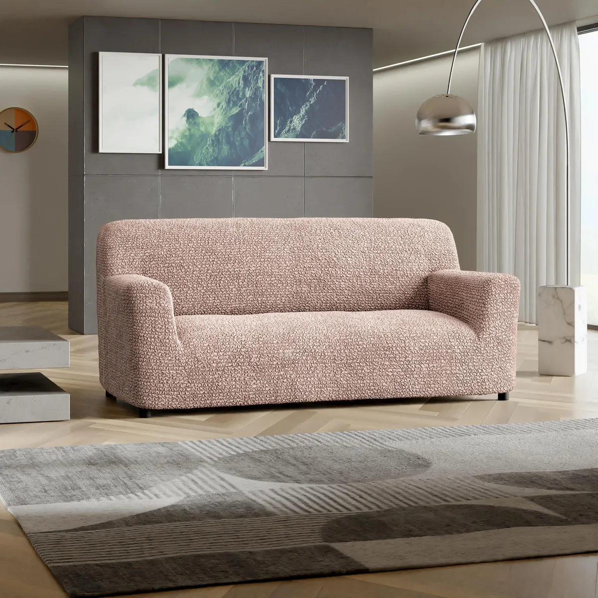 Sofa Slipcovers - 1-Piece Furniture Protector - Form Fit, Machine Washable -MicrofibraCollection — image 10