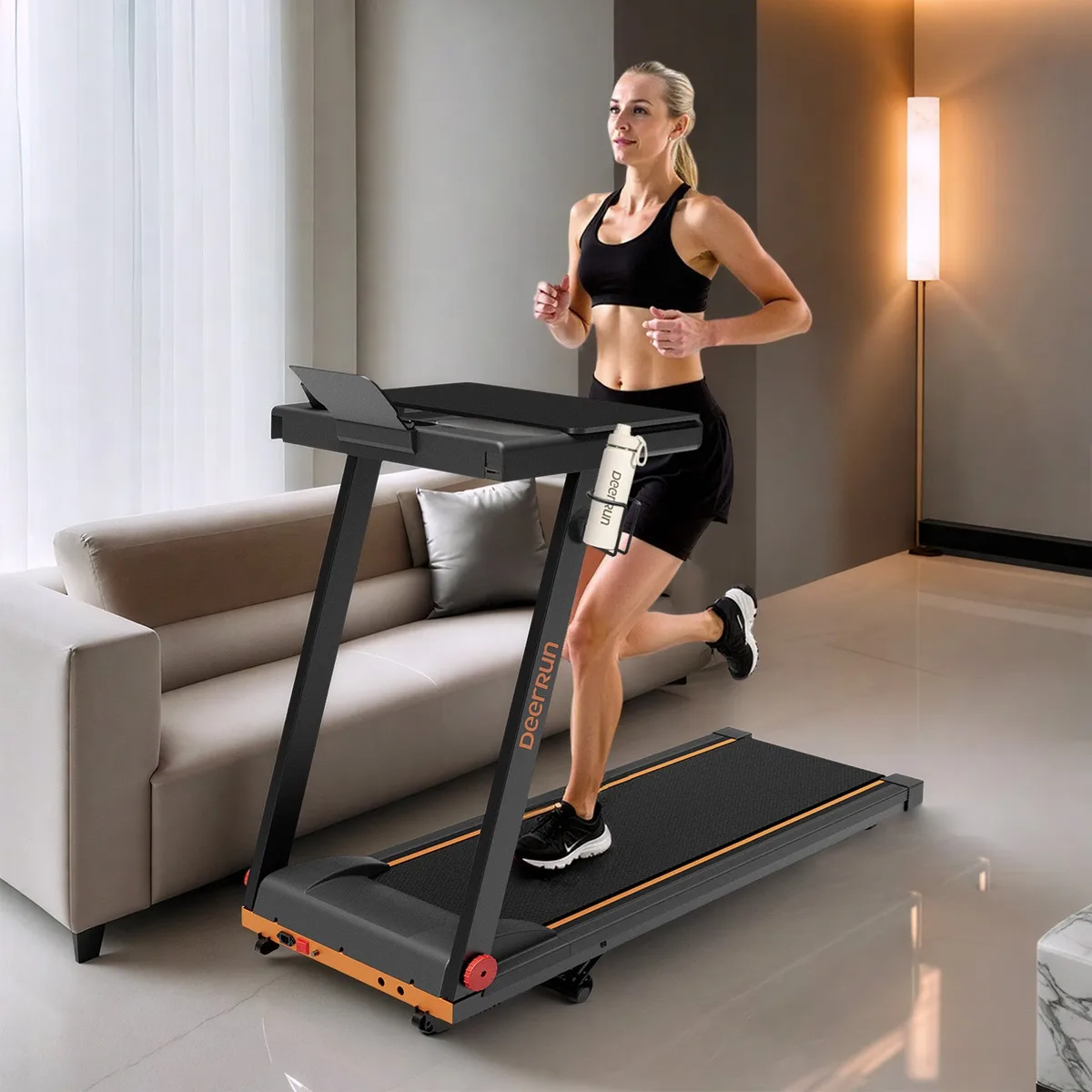 Magnetic Cup Holder, Keeps water bottle within reach while you exercise. — image 4