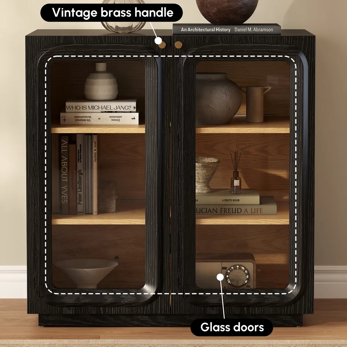 94" TV Stand with Chest Cabinet with Storage — image 11