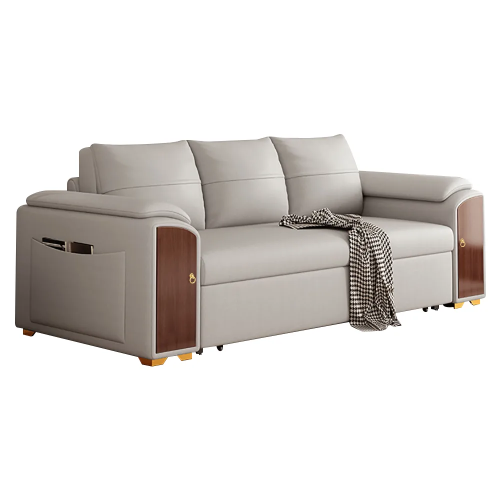 94.5" Pull Out Sofa Bed Convertible Sleeper with Lift-top Coffee Table — image 8