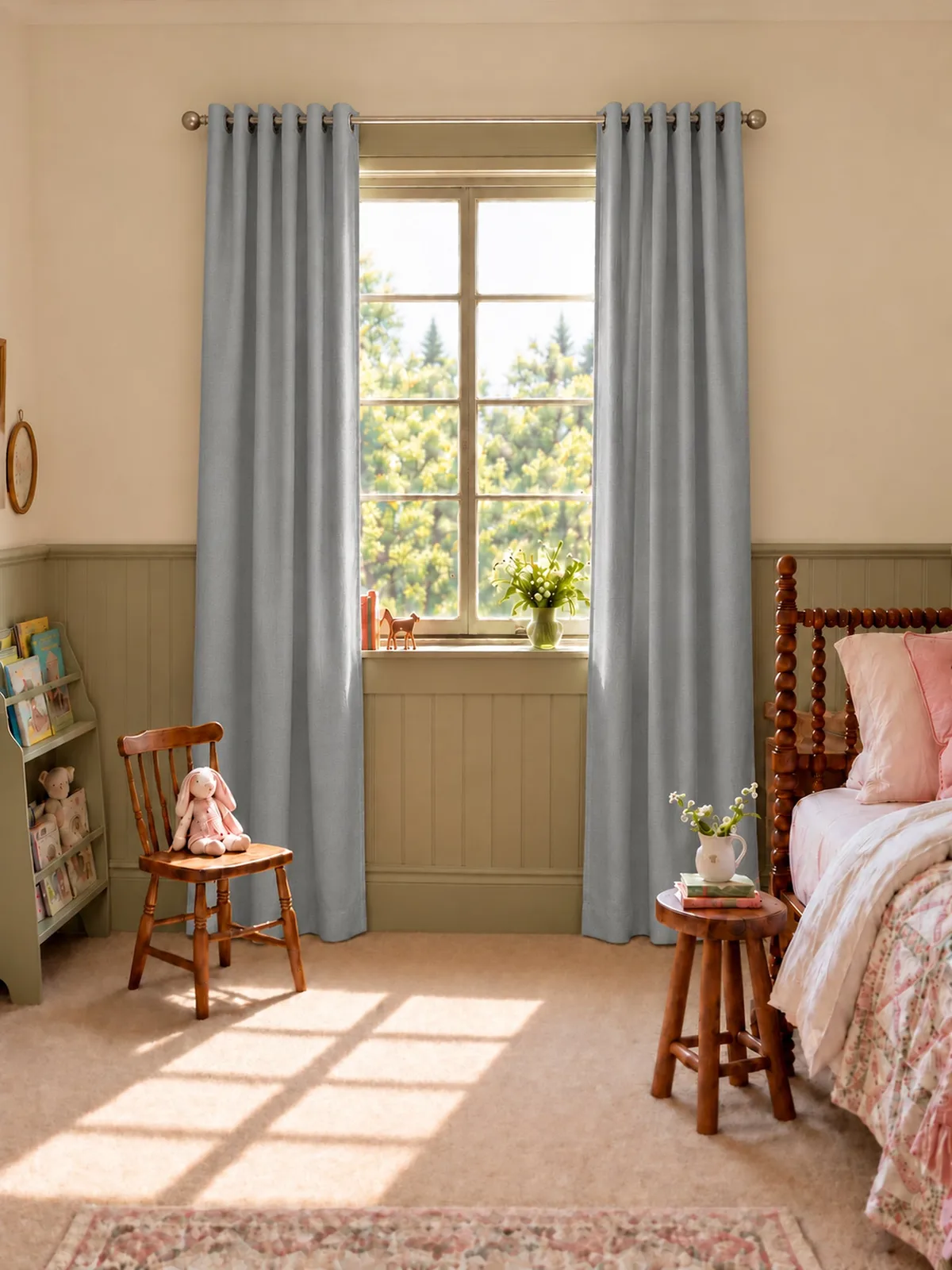 Hussein OEKO Certified Custom Curtain