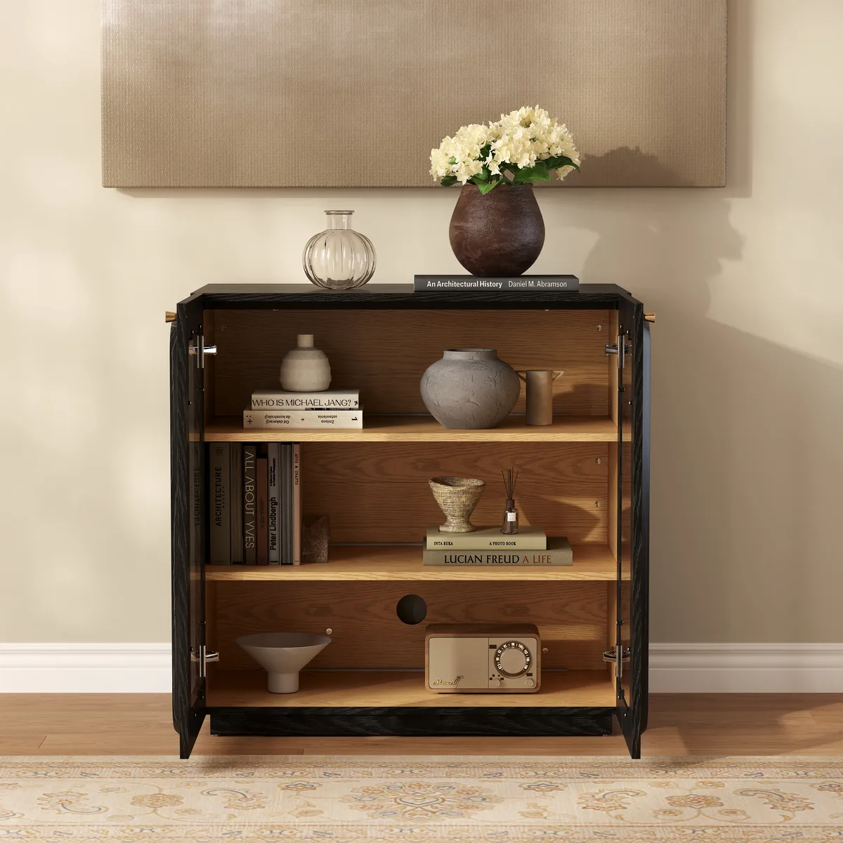 94" TV Stand with Chest Cabinet with Storage — image 5