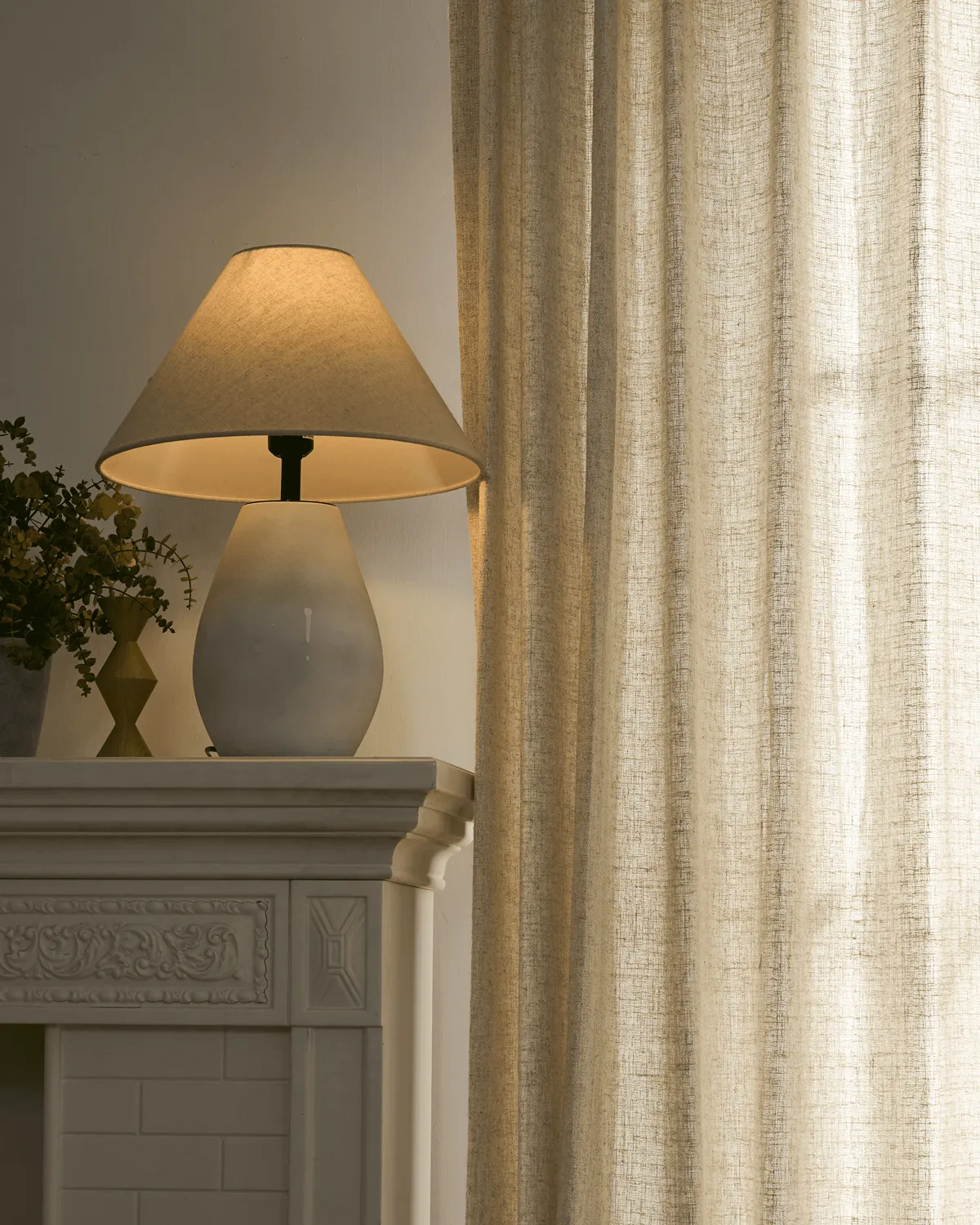 Fiona Linen Blend Custom Curtain — image 4