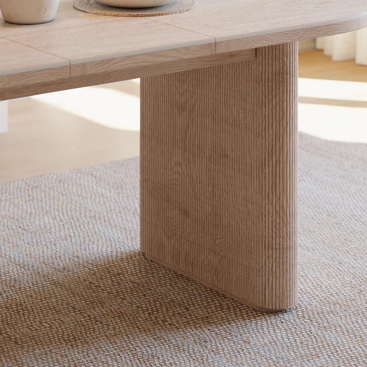 79''-95'' Oval Dining Table — image 9