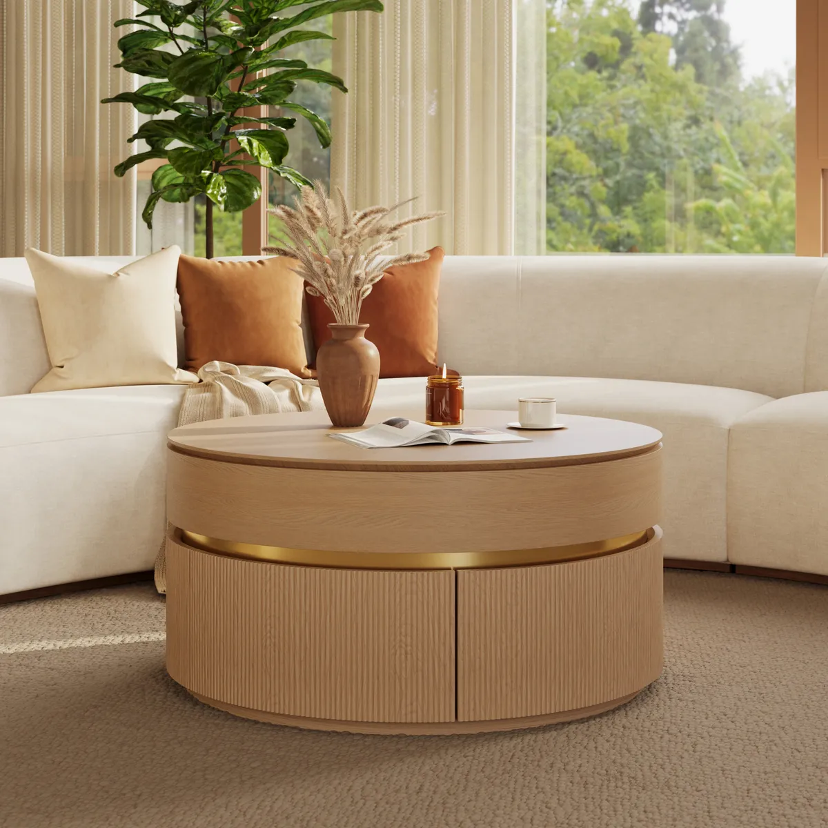 32" Fluted Lift-Top Round — image 13