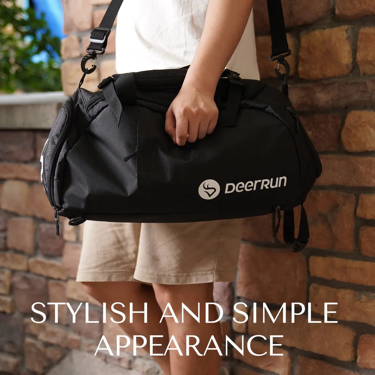 Ultimate Gym Bag with Water Resistant Pouch — image 3