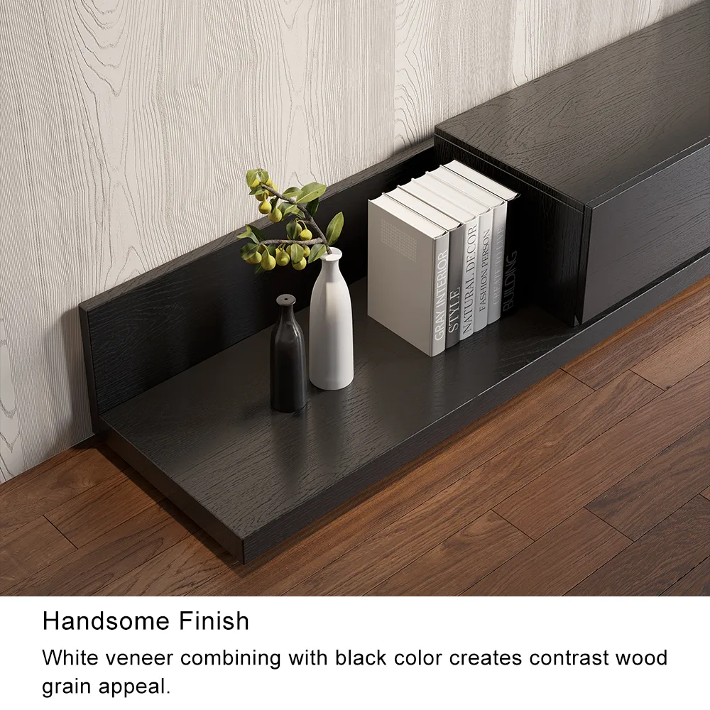 Rectangle Wood Extendable TV Stand — image 15